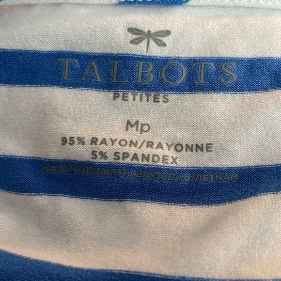 Talbots Petites Striped Shirts - Picture 5 of 6